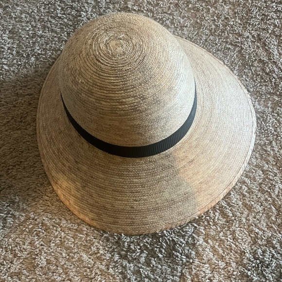 Tula Laurel Straw Sun Hat with Black Band - Picture 4 of 5